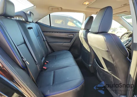 2017 Toyota Corolla L из США, поврежденный, VIN 2T1BURHE5HC896590